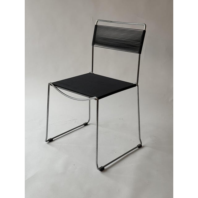 Metal Spaghetti Chairs by Giandomenico Belotti for Alias, Italy, 1980s, Set of 4 For Sale - Image 7 of 9