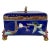 Late 19th Century J. Holdcroft Majolica Japonisme Cobalt Box & Cover, Signed, English Ca. 1880 For Sale - Image 5 of 13