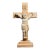Vintage European Folk Art Modernist Hand Carved Crucifix Sculpture For Sale