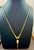 24 K Pure Gold Hand Made Yellow Gold Tube Chain Necklace, 9.7 Gm, 16 " + Pendant For Sale - Image 12 of 18