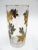 1960s 1960 American Textured Gold Leaf Leaves Vine Glass Tumblers - Set of 8 For Sale - Image 5 of 9