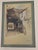 1920's antique etched print of the Old Calisberg in England by noted artist Featherstone Robson (1880-1936).He was known...