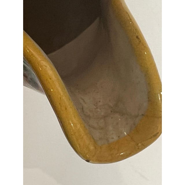 Vintage Mexico Spanish Mission Talavera Gravy Boat Pitcher Chairish