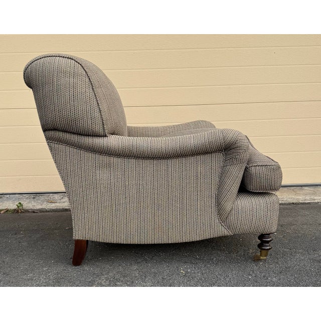 George Smith George Smith Style Standard Arm Chair For Sale - Image 4 of 7