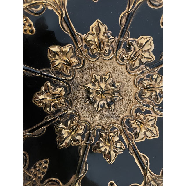 Amethyst Early 20th Century Northwood Verre D’Or Carnival Glass — Grape & Cable Pattern For Sale - Image 8 of 13