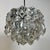 Glass Vintage Crystal Ceiling Light from Kinkeldey For Sale - Image 7 of 11