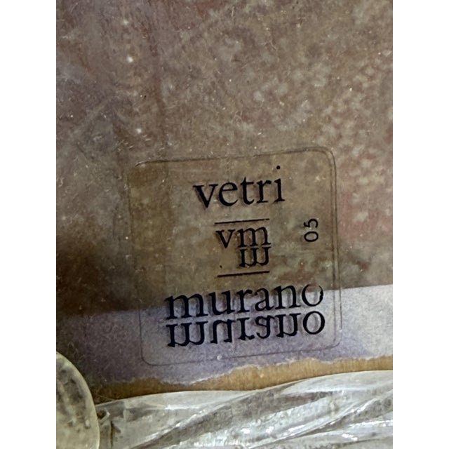 Large Murano Glass Photograph Holder from Vetri Murano, 1960 For Sale - Image 4 of 12