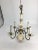 Early 20th Century Floral Porcelain Chandelier For Sale - Image 9 of 12