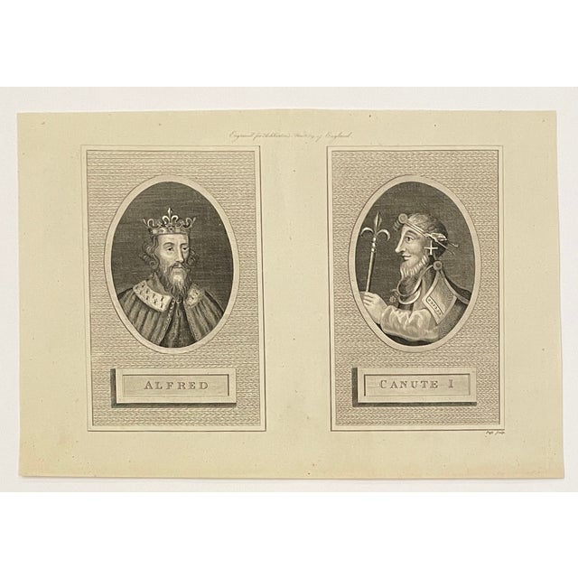 English 1793 English King Portrait Engravings - a Pair For Sale - Image 3 of 7