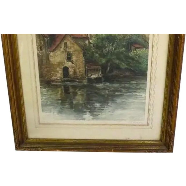 Early 20th Century René Lorrain (1873-1949) "Chartres Cathedral" Signed Aquatint Etching For Sale - Image 9 of 12