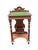 Victorian Late 19th Century Carved Walnut Victorian Flip Top Desk For Sale - Image 3 of 13