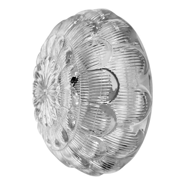 Vintage Glass Wall Light, 1970s For Sale