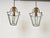 Hexagonal Brass and Glass Chandeliers after Adolf Loos, Italy, 1950s, Set of 2 For Sale - Image 11 of 12