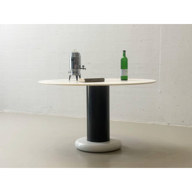Loto Rosso Dining Table by Ettore Sottsass for Poltronova, 1960s For Sale - Image 16 of 18