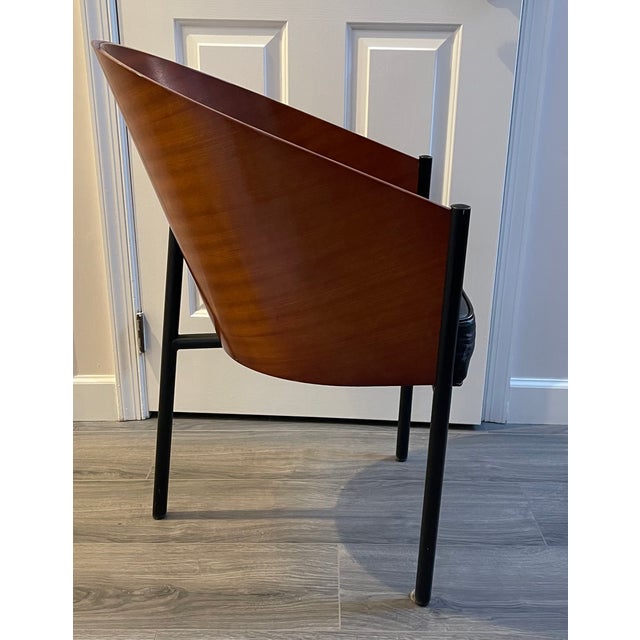 Chestnut 1980s Costes Chair Replica of Philippe Starck For Sale - Image 8 of 9