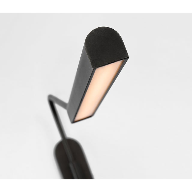 Visual Comfort Ian K. Fowler for Visual Comfort Signature Austin Large Articulating Wall Light in Aged Iron For Sale - Image 4 of 8