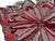 Large Antique American Brilliant Cut Glass Square Serving Bowl Platter Tray For Sale In Los Angeles - Image 6 of 7