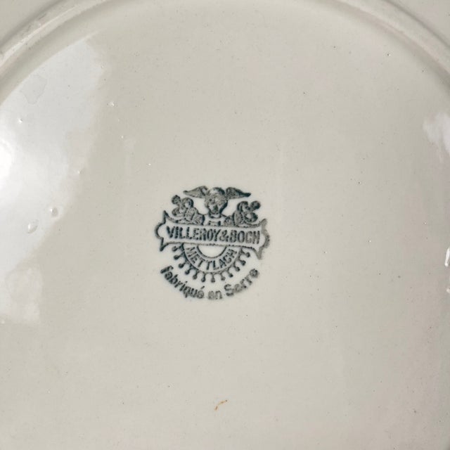 Vintage Deep Dish from Villeroy & Boch, 1920s For Sale - Image 4 of 8