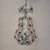 Pendant Lamp in Blue and Clear Crystal, 1930s For Sale - Image 3 of 18