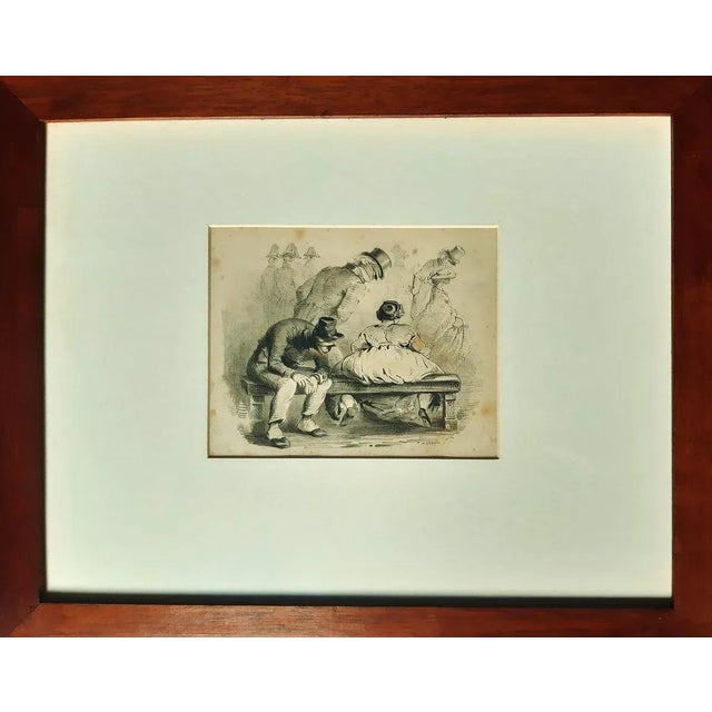 Monorganorama - Suite of 5 Original Lithographs by A. Grevin - 1858 1858 For Sale - Image 3 of 11