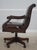 Traditional Sam Moore Rolling Leather Desk Chair For Sale - Image 3 of 18