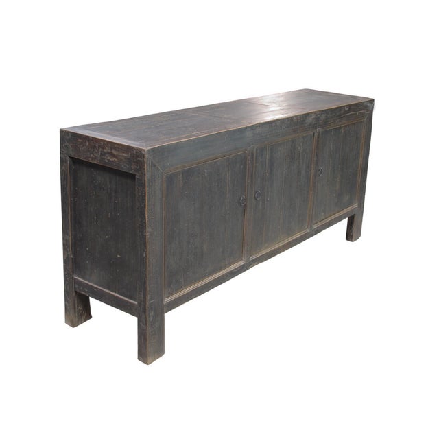 Late 19th Century Vintage Hand Made Reclaimed Wood Sideboard Cabinet 31 For Sale - Image 5 of 12