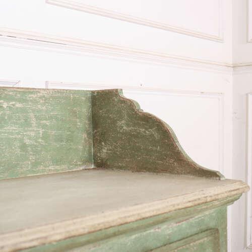 Georgian Style Painted Dresser Base For Sale - Image 11 of 14