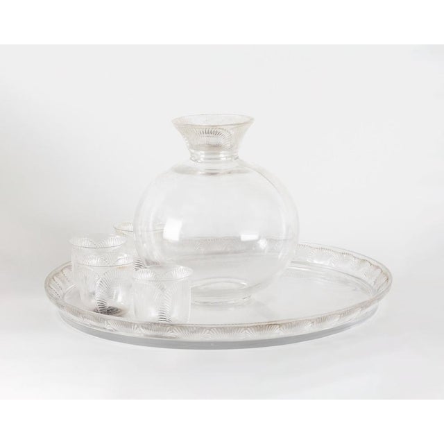 Poppy Drinks Service by Rene Lalique, 1930s, Set of 6 For Sale - Image 17 of 17