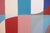 Red 2026, Bauhaus Painting on Canvas in Blue and Red, Against the Current, Geometric Arches and Curves by Natalia Roman For Sale - Image 8 of 8