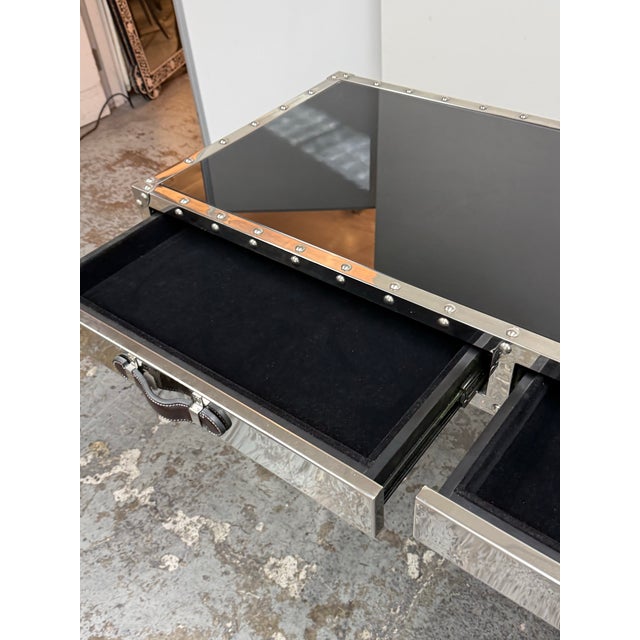 2010s Z Gallerie Flight Desk For Sale - Image 5 of 12