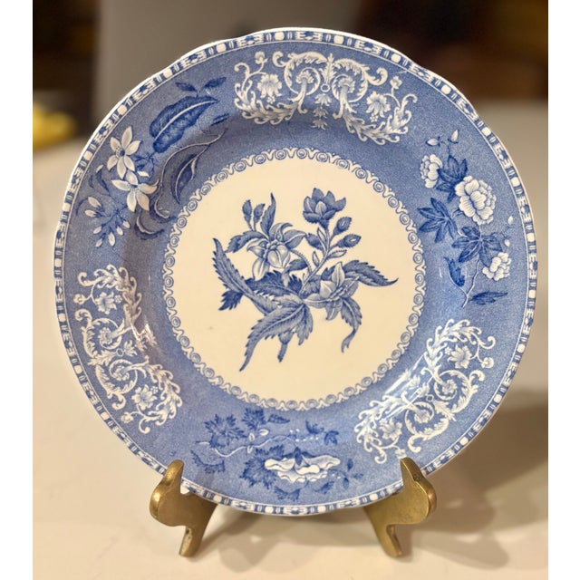This gorgeous blue floral plate is part of the timeless Spode Blue Camilla collection. Whether you decide to serve food on...