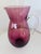 Mid-Century Modern Amethyst Glass Pitcher For Sale - Image 4 of 9