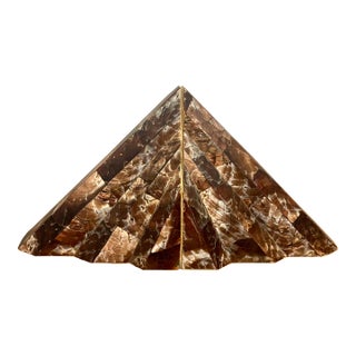 Tessellated Shell Bookends in the Style of Maitland-Smith Late 20th Century For Sale