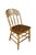 This is a beautiful set of four vintage continuous-bow farmhouse Windsor-style dining chairs, masterfully crafted from...