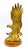 American Vintage Brass Eagle Sculpture on Wood Base – Hollywood Regency / Americana Style For Sale - Image 3 of 10