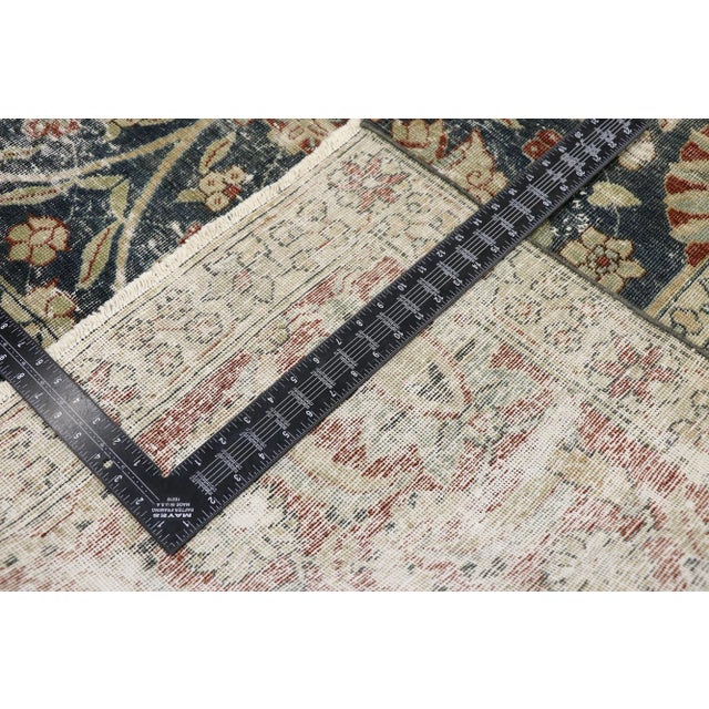 Early 20th Century Antique Persian Tabriz Rug, 08'10 X 11'03 For Sale - Image 5 of 9