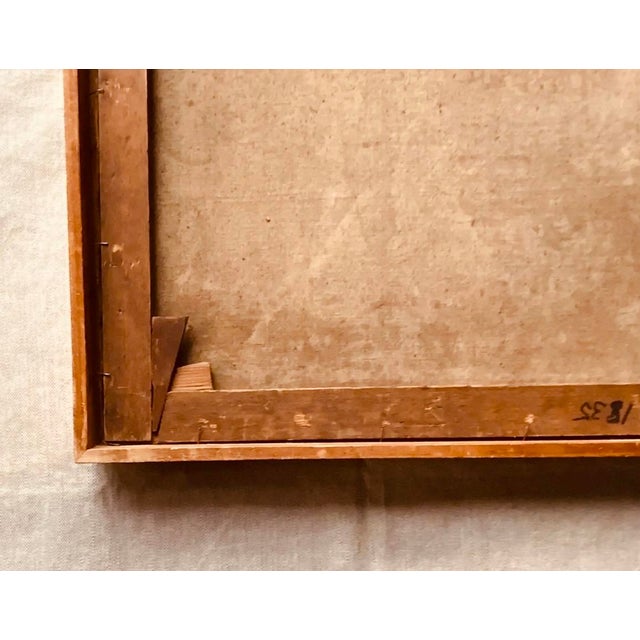 Mid 19th Century Mid-19th Century American Oil Portrait of a Gentleman, Nantucket Estate For Sale - Image 5 of 15