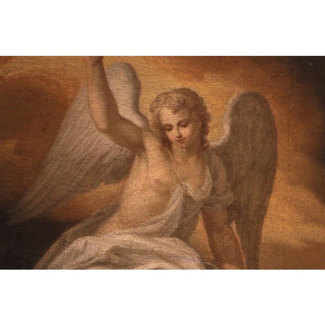 Carlo Maratta, The Angel of the Resurrection, 1700, Oil on Canvas For Sale - Image 11 of 15