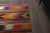 Orange 1970s Vintage Handmade Wool Cotton Area Rug For Sale - Image 8 of 11