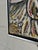 Textile Original Abstract Expressionist Textured Framed Canvas Painting Vintage Mid-Century Modern For Sale - Image 7 of 9