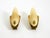Mid-Century Modern Brass Wall Lamps with Fiberglass Shades, 1950s, Set of 2 For Sale - Image 6 of 18