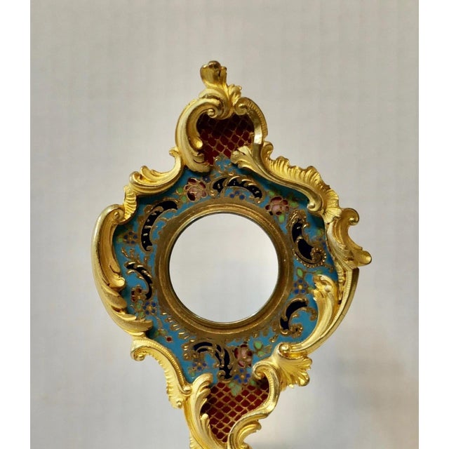 19th Century Antique Continental Pocket Watch Holder For Sale - Image 5 of 12