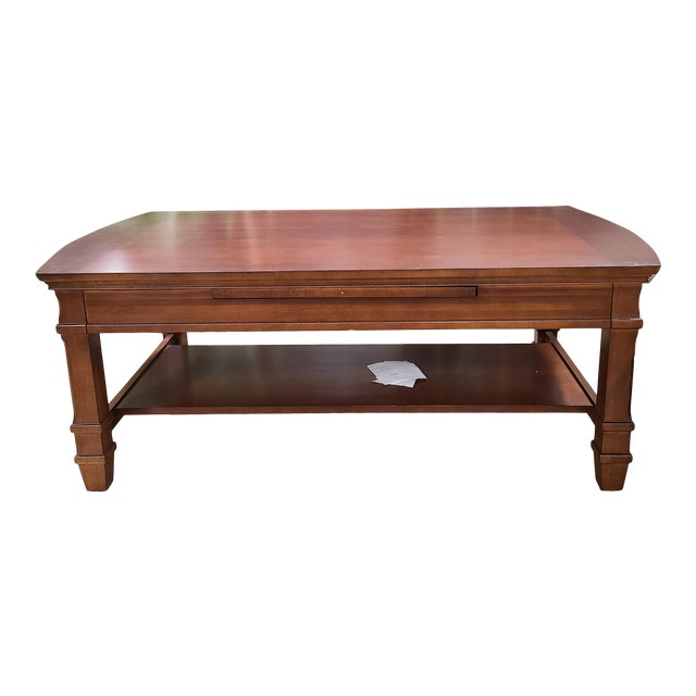 Thomasville Furniture Bridges 2.0 Newbridge Cherry Rectangular Cocktail