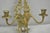 Metal Antique French Louis XV Style Figural Bronze Candelabra Wall Sconces - A Pair For Sale - Image 7 of 12