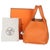 Animal Skin Orange H Clemence Picotin Lock 18 PHW For Sale - Image 7 of 8