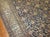 Square Size Antique Early 20th Century Blue Beige Dusty Rose Persian Malayer Rug - 10'7" x 10'8" For Sale In New York - Image 6 of 6