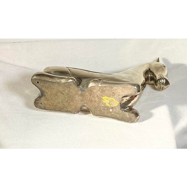 Metal Vintage Regency Polished Brass Horse Sculpture Attributed Maitland Smith, C. 1970s For Sale - Image 7 of 12