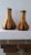 Mid 20th Century Mid-Century Modern Gold Decorative Vases - a Pair For Sale - Image 5 of 5
