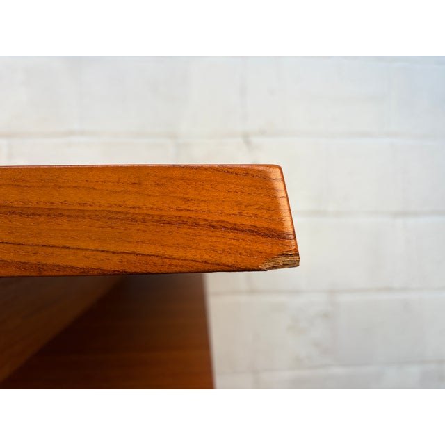 Mid 20th Century Teak Desk by Mobican of Canada For Sale - Image 16 of 17