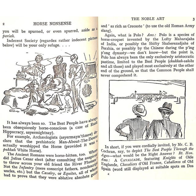 "Horse Nonsense "The Splints"" 1951 Sellar, W. C. And Yeatman, R. J. For Sale - Image 16 of 17